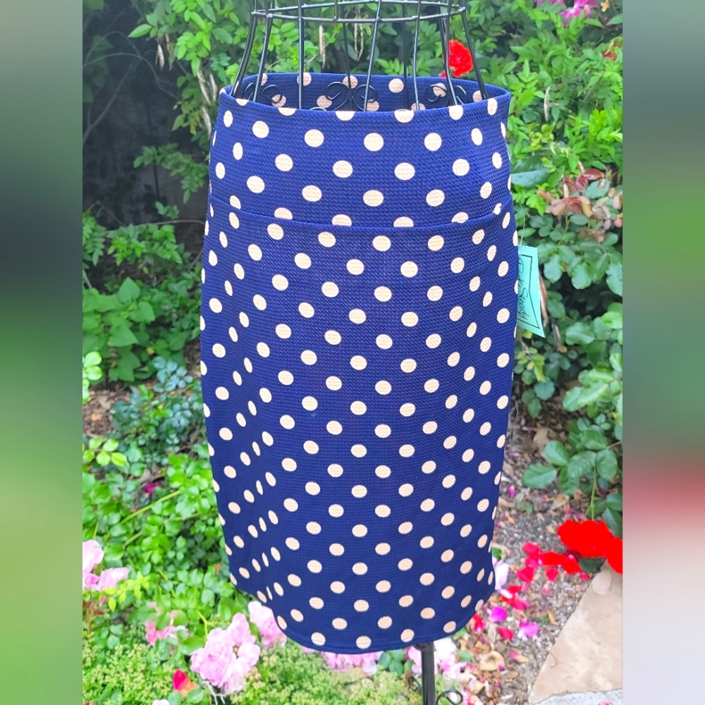 Polka Dot pencil skirt